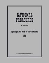 National Treasures Digital File Reproducible PDF cover